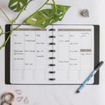 Weekly Planner Erasable Vertical Hourly Page Pack | 4 Weeks