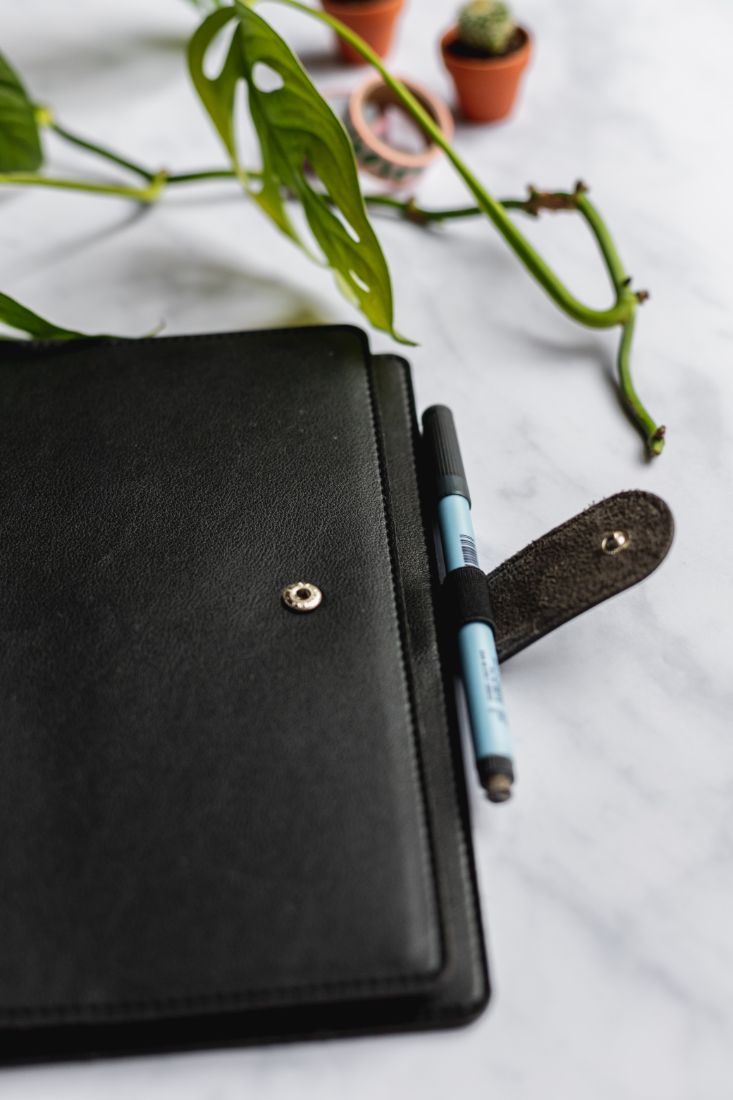 Leather-free case for your Asoki Planner, color: black