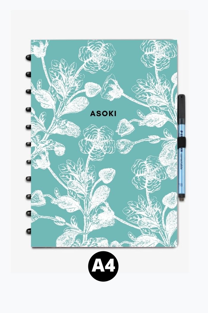 A4 reusable notebook asoki